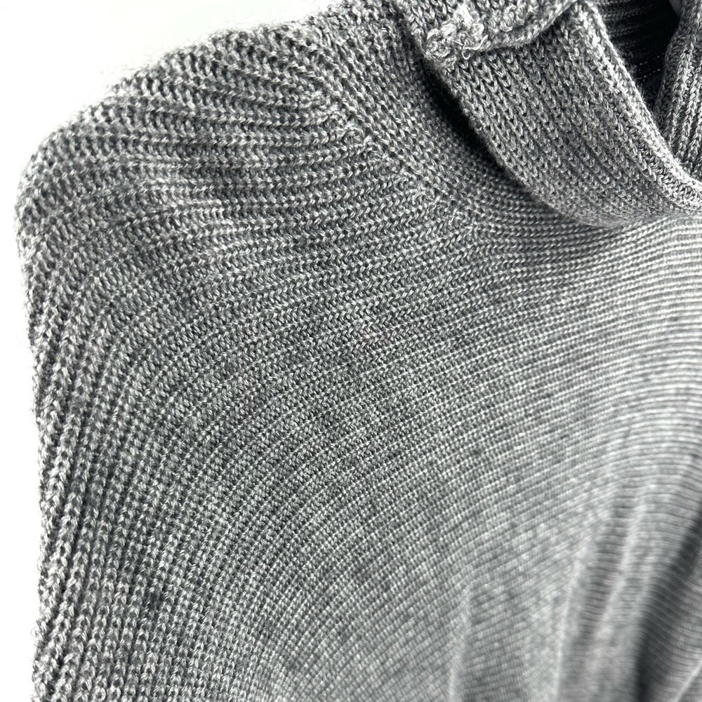 Lovers + Friends Turtleneck Sweater Women Small Wool Blend Ribbed Oversized Cozy - Picture 3 of 10